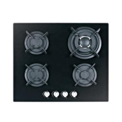 China Household Best Fashion Attractive Design Kitchen Gas Stove Top Stove Top Glass Burner Gas Cooker for sale