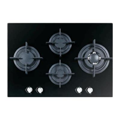 China Modern Quality Enamel Control Cooktop Kitchen Gas Stove Front Pan Support Wide Stock Top for sale