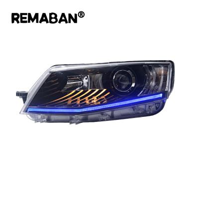 China Plug and Play Headlight for Skoda Octavia 2015-2017 Low Beam High Beam Signal DRL Auto Accessories Car Parts Vehicle Body Kits OCTAVIA for sale