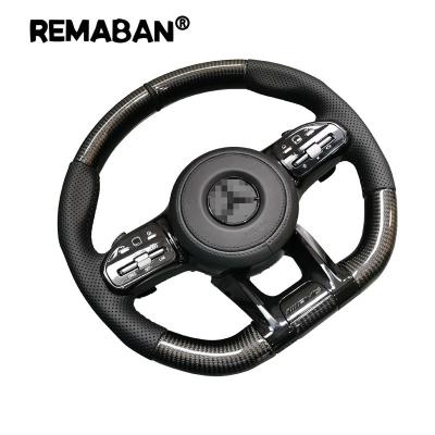 China Carbon fiber carbon fiber steering wheel for Mercedes-Benz W117 W166 W177 W197 W205 W204 W216 W217 W218 W222 W253 W257 W463 W464 GLE G63 C63 for sale