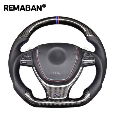 China Carbon fiber REMABAN suitable for BMW 5 series M3M5X6 carbon fiber steering wheel disc 1 is E90 movement line of the three for sale