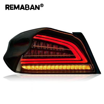 China Car Styling Full LED Sequential Tail Light 2014 Accessories XV 2015 2016 STI VA Tail Lights For Subaru Impreza WRX IMPREZA for sale