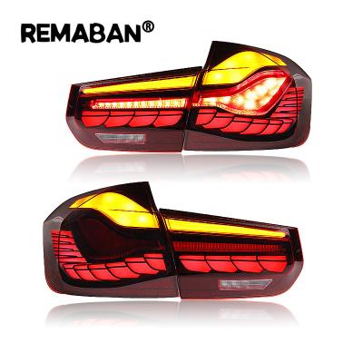 China Wholesale PMMA+ABS+Aluminum Dragon Scale Style Led Rear Lamp M3 2013-2019 Tail Light Lamp 320 325i With BMW F30 F80 Sequential Indicator for sale