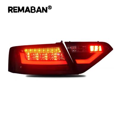 China for Audi 08-16 A5 tail lamp rise light guide refitting led A5 brake lamp drive light steering tail lamp for sale