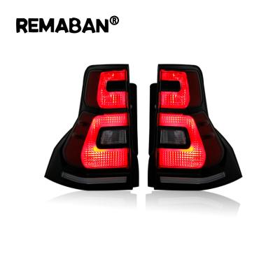 China LED Tail Lights Remaban Maker For Car Tail Lamp For Land Cruiser Prado 2010-2016 Full LED Tail Light With Sequential Indicator for sale