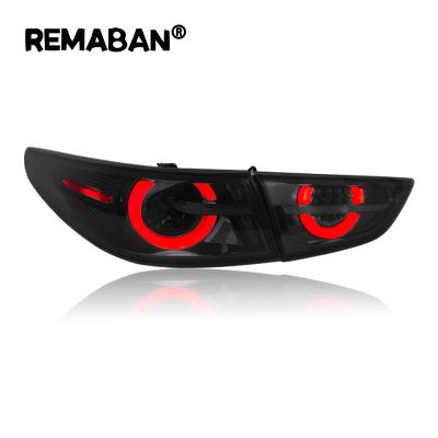 China Remaban Factory Wholesale Led Taillights 2020 2021 With Sequential Turn Signal Tail Lights Smoke For Mazda 3 Axela Taillight AXELA for sale