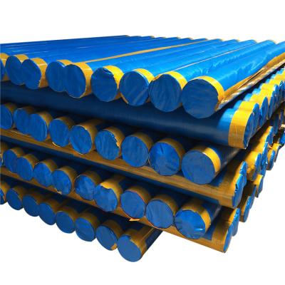 China China Factory 2022 Blue And Orange Water Resistant PE Tarpaulin Plastic , PP Tarpaulin Fabric Roll for sale