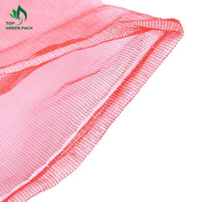 China 5~50kg agriculture plastic packaging bags for onion mono pe mesh bag for sale