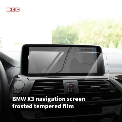 China Explosion-proof suitable for BMW X3X4 car screen protection film LED instrument tempered glass film frosted tempered film for sale