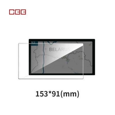 China High Quality Explosion Proof Touch Screen Car Protective Film Car Screen Protector Display Anti-Scratch Tempered Film 153*91mm Modify for sale