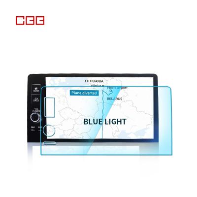 China Explosion-proof for applicable to Honda Civic navigation tempered glass film China wholesale price left rudder driving car screen protector for sale