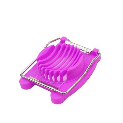 China Viable plastic manual egg slicer/device egg cutter/cutting eggs,egg cutter for sale