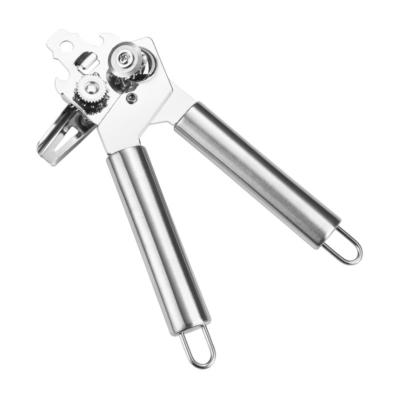 China Portable and Durable Stainless Steel Can Opener Can Opener Viable Kitchen Canister Aid Opener for sale