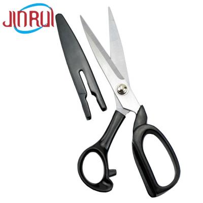 China Sharpness Sewing Stainless Steel Tailor Scissors Shears Cut With Cover Safety for sale