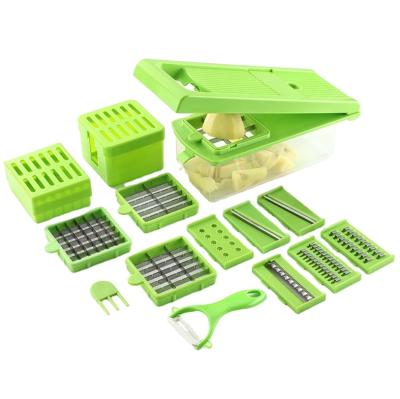 China 10 Multifunction Viable In 1stainless Steel Potato Food Cutter Grater Slicer Vegetable Home Kitchen for sale