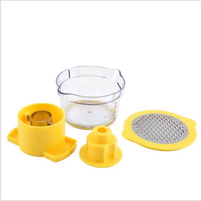 China Viable Multifunctional Ginger Grater Garlic Stripper Corn Stainless Steel Grater Vegetable Kitchen Tool for sale