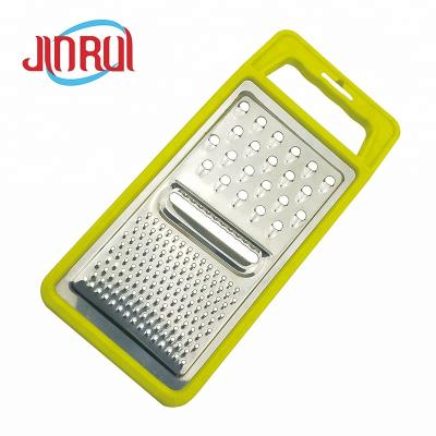 China Stainless Steel Viable Flat Vegetable Grater Manual Potato Cutter Slicer for sale