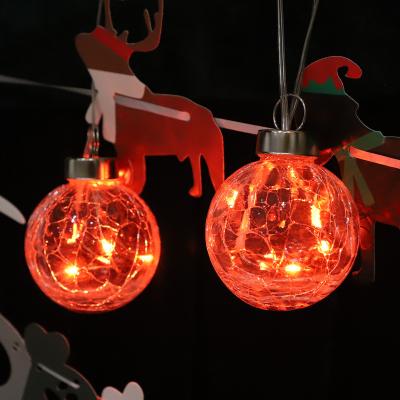 China Christmas Manufacturers Direct Sale Decorative Glass Led Lights String For Christmas for sale