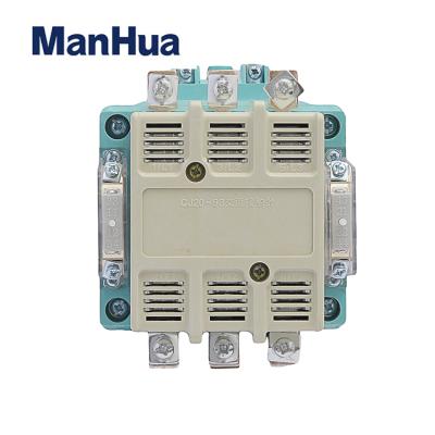 China CJ20-400 AC Motor Triple Phase Three Pole 400A 3P NO NC 380V Normally Open Contact DIN Rail One Contactor AC Normally Closed for sale