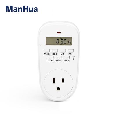 China Countdown Summer/Winter ManHua TG10E Electronic Water Pump Switch Timer Programmable Device For USA for sale