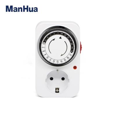 China ManHua TG-14 China Supplier Germany Type Mechanical Timer Switch Timer Switch On Timer For 24 Hours for sale