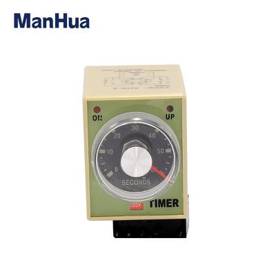 China Manhua AH3-2 AC 220V On-Delay Time Sealed Relay With AH3 Plug Series 8 Pin Time Delay Relay for sale