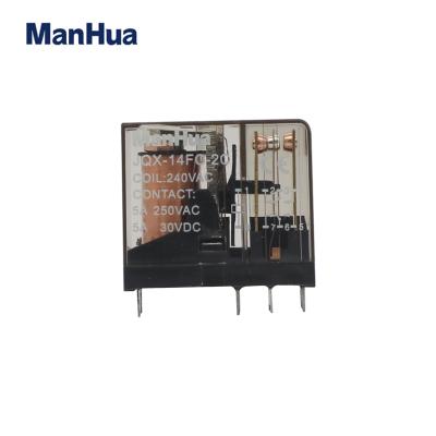 China Manhua JQX-14FC 2Z (G2R-2) High Power 5A Relay 2Z Sealed Configurations Sealed Version PCB Relay Available for sale