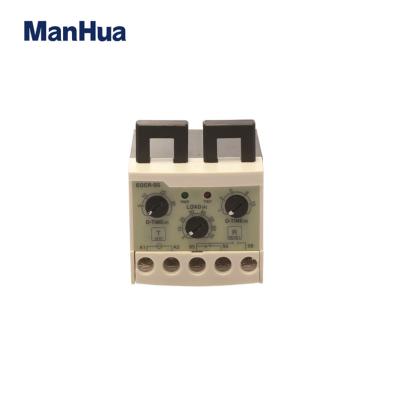 China Manhua EOCR-SS 5-60A Sealed Electronic Overload Relay Protection Relay Trip Starting Delay Independently for sale