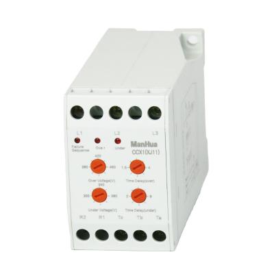 China ManHua XJ11 Newcomer Sealed Over/Under Voltage CCX1 Phase Failure Protection Relay for sale