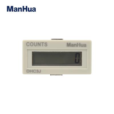 China Manhua DHC3J DC12V 24VDC 6 digital with front counter reset DHC3J for sale