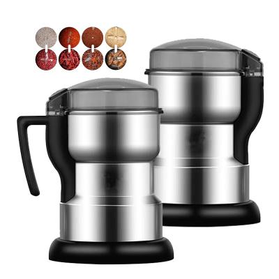 China 400W Electric Household Coffee Grinder Machine Kitchen Cereals Nuts Beans Spice Grinder For Home Multifunctional Coffee Grinder Machine for sale