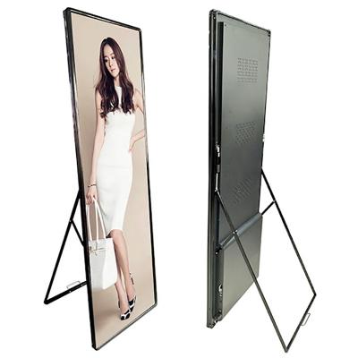 China Indoor Promotions Programmable Smart Module Poster 4K Stage Poster Board Creative Giant Advertising Screen for sale