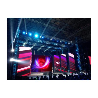 China Latest Design Easy Installation Wall Mount P4.81 Electronic Stage Background Led Screen Panel Full Color High Brightness Indoor Led Display for sale