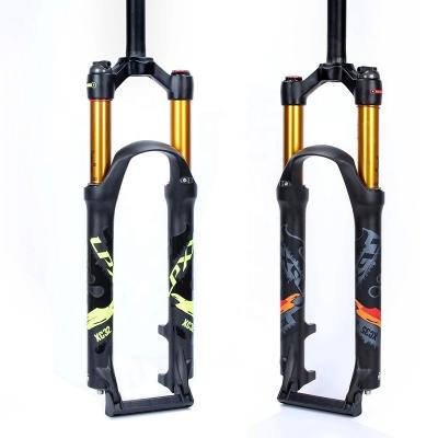 China Mountain Bikes Bike Front Fork Mountain Bike Fork Well 26 27.5 29 Inch MTB Suspension Bike Front Fork for sale