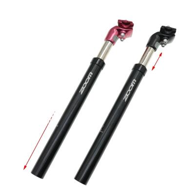 China Aluminum ZOOM Suspension Seatpost Shock Absorber Damping Alu MTB Mountain Bike Bicycle Seat Post for sale