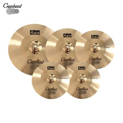 China 80%copper+20% Tin Centent Cymbals Handmade Custom Drum Cymbals B20 Age Series for sale