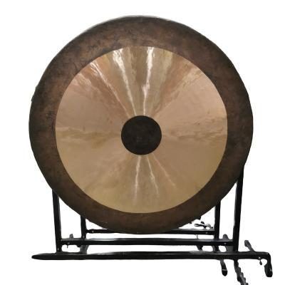 China Symphonic gong for meditation and ceremony 35cm Chau with drummer for sale