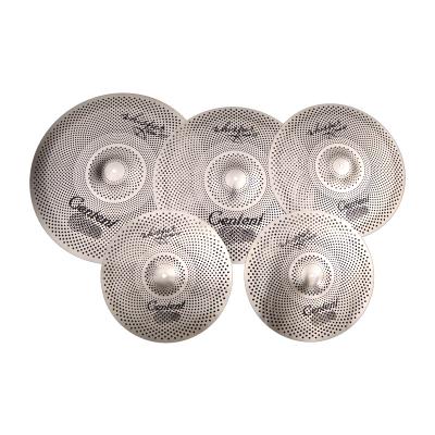 China Silent Alloy Low Volume Mute Cymbals VS Sabian Tone Zildjian Quiet L80 for sale