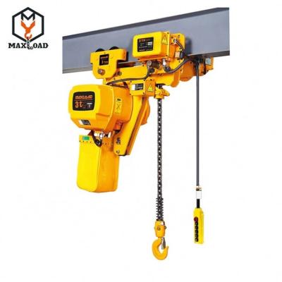 China Machinery Repair Shops 3 Ton Low Headroom Ultra 3t Electric Hoist for sale