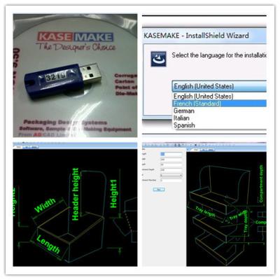 China Packaging Box POP Display Design Prototype CAD Cutting Software for sale