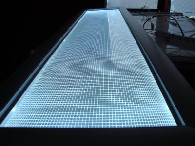 China Advertising LED Luminair Light Guide Panel Plate V Groove Engraving Machine for sale