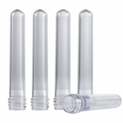 China Personal Care Packaging 28mm 30mm Cosmetic Plastic PET Preforms 38mm For Beverage / Blowing Water Bottles Pet Preform Manufacturers for sale