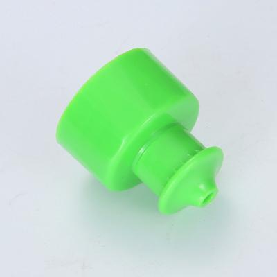 China Non dome 20_410 Flip Top Caps Powder Cosmetic Flip Cap For Plastic Puddle Lotion Pump Bottles for sale