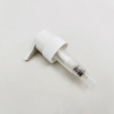 China Non Spill Lotion Pump 24_410 28_410 Plastic Lotion Dispenser Pump All Frosted Lotion Pump for sale