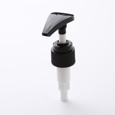 China Non Puddle Pump 24mm Plastic Matte Black Lotion Pump Matt Black Plastic Handwash Dispenser Lotion Pump 24/410 for sale