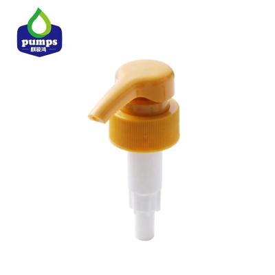 China Non Spill Lotion Pump High Quality Plastic Ribbed Lotion Soap Feeder Pump for sale