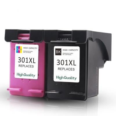 China COMPATIBLE remanufactured 301XL ink cartridge compatible for HP 1000 1010 1011 1012 inkjet printers 301xl in 301 ink cartridges for sale