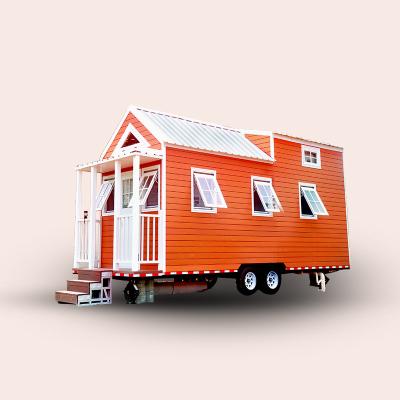 China Modern Mobile Caravan Luxury Color Modern Prefab Steel Prefab Luxury Tiny Mobile Home House for sale