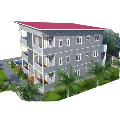 China Deepblue Smarthouse Australia New Zealand Modern Standard Standard Lightweight Steel Structure Prefab Apartment for sale