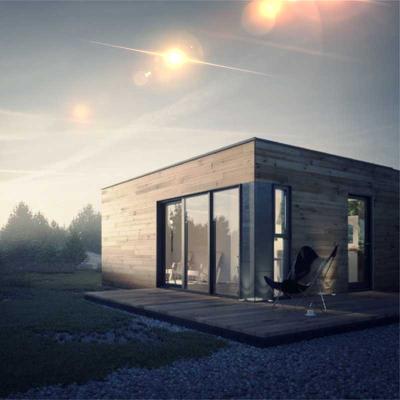 China Deepblue Modern Smarthouse China Prefab Light Steel Easy To Assemble Garden Studio House for sale